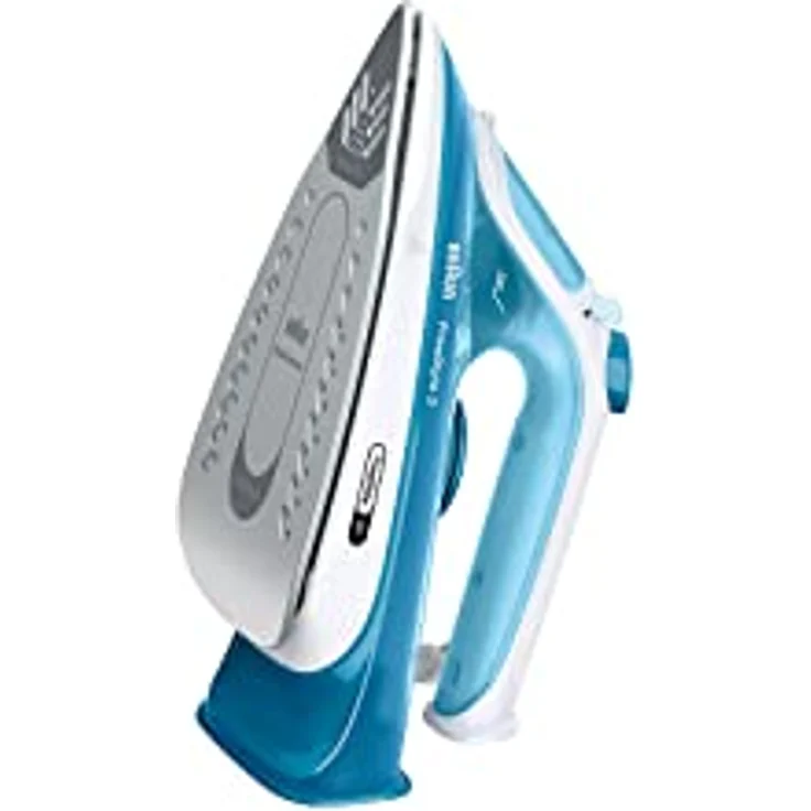 Braun FreeStyle 3 FI3144BL Dampfbügeleisen mit 3D-FreeGlide-Technologie, SuperCeramic-Sohle, Ultimate FastClean, automatische Abschaltung, Tank 270 ml, 2700 W, Blau – Bild 2