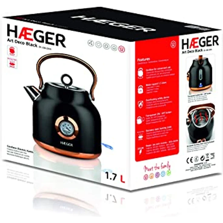 Haeger EK-22B.024A ART DECO Black – Bild 9