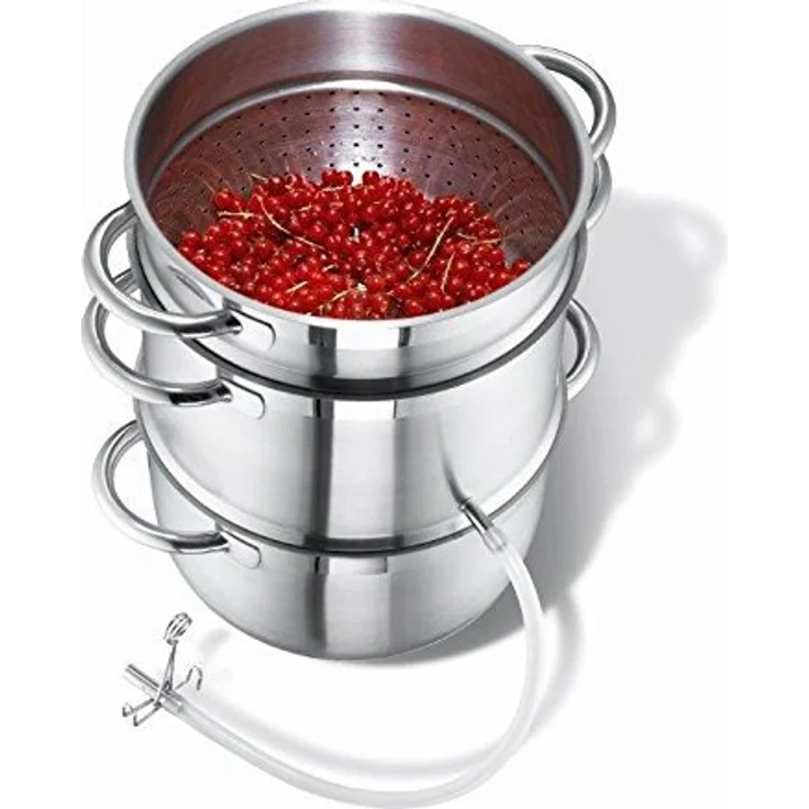 Schulte-Ufer 67940-26 Multifunktions-Entsafter Loop 26 cm, Edelstahl – Bild 3