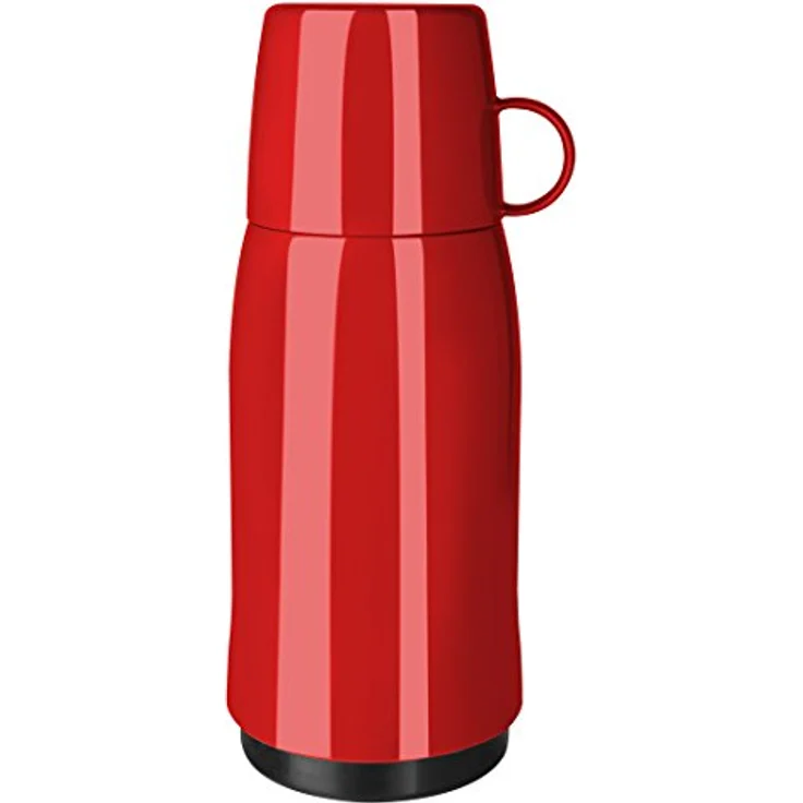 Emsa 502444 Isolierflasche, Mobil genießen, 500 ml, Schraubverschluss, Rot, Rocket – Bild 2