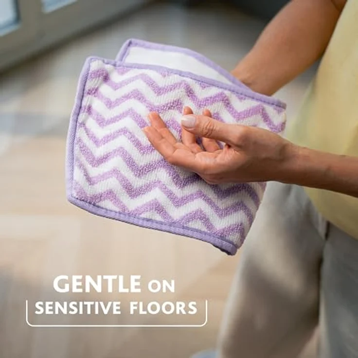 Vileda Steam Plus Pro XXL Dampfreiniger, hygienische Reinigung, 4 Dampfstufen, Sensitive Bezug für empfindliche Böden, Eco-Verpackung – Bild 3