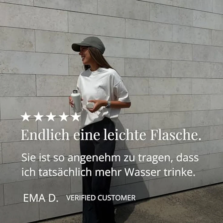 Equa Timeless Dark Trinkflasche 600 ml – Bild 9