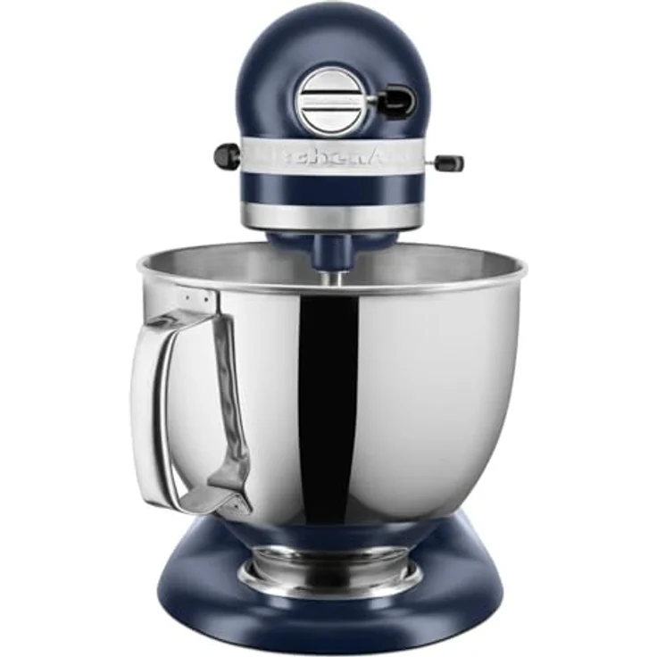 KitchenAid 5KSM125EIB, Küchenmaschine mit 300 Watt Leistung und 4,8 Litern Schüsselvolumen, Blau – Bild 3