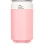 Luftbefeuchter Schlafzimmer, Uten Mini Humidifier Cool Mist, Aroma Diffuser USB und Akku mit automatische Abschaltung, 2 Nebelmodus, Nachtlicht für Auto,Büro Pflanze