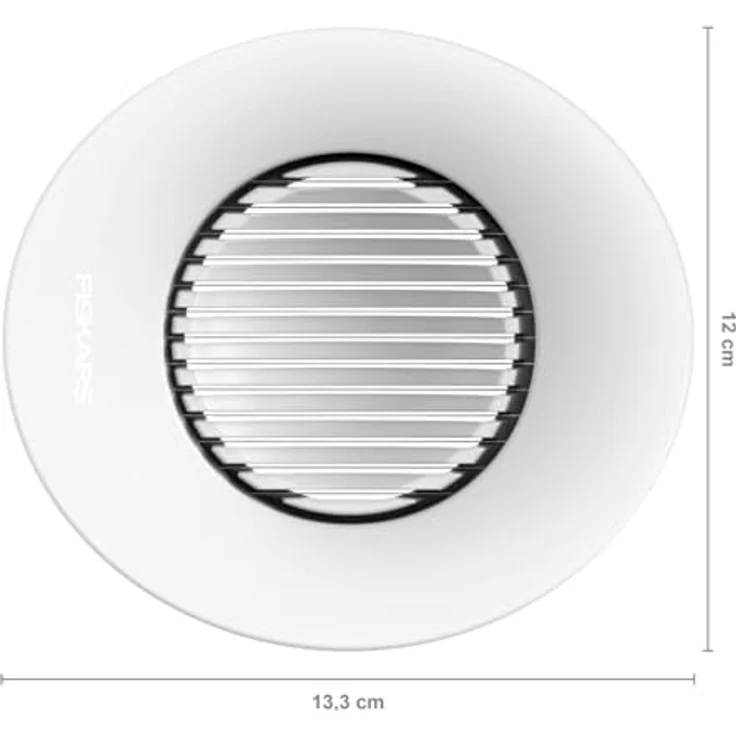 Fiskars Eierschneider, Kunststoff-Edelstahl, 13,3 x 12 x 4,2 cm, Functional Form, Weiß, 1016126 – Bild 3
