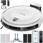 redroad Saugroboter 10000 Pa, 3800 mAh Akku, 150 Min Laufzeit, 660 ml Behälter, LiDAR-Navigation, staubabsaug- und selbstreinigungsfunktion