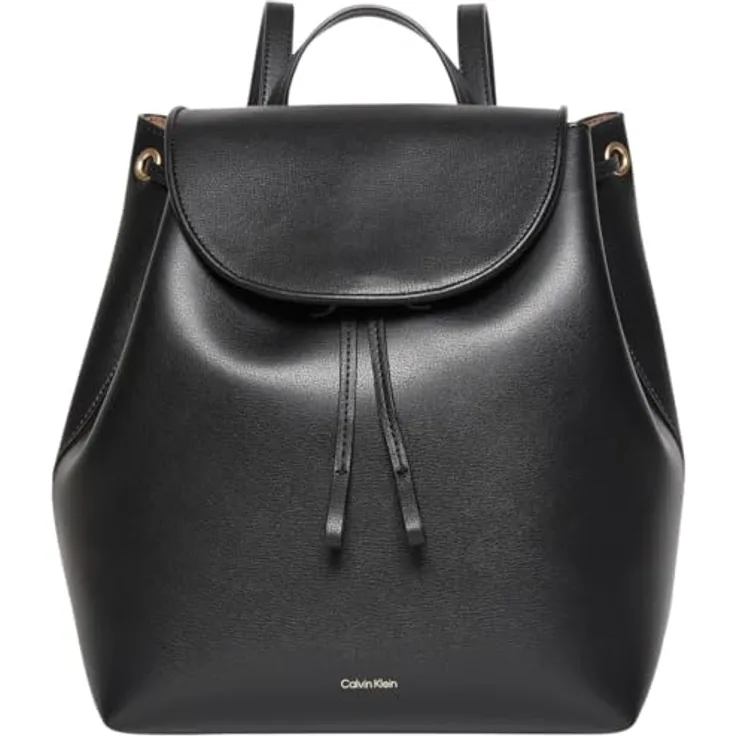 Calvin Klein Foil City Rucksack 33 cm, schwarz, 100% Polyurethan, 24 x 13 x 33 cm