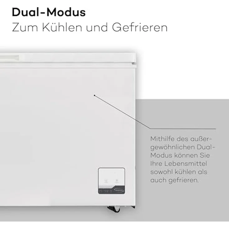 SCHOEPF GT400S Gefriertruhe / 400 Liter / Energieeffizient / Leise / Inverter-Technologie / Weiß – Bild 6