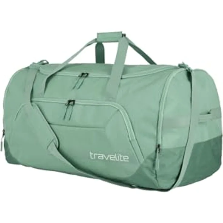 Travelite Kick Off Reisetasche XL, 70 cm, grün, 100% Polyester, ideale Reise- & Sporttasche