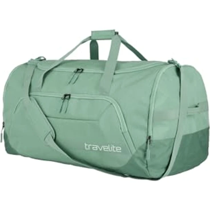 Travelite Kick Off Reisetasche XL, 70 cm, grün, 100% Polyester, ideale Reise- & Sporttasche – Bild 1