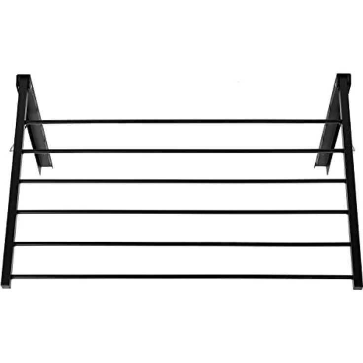 ABJ Majka Wandwäschetrockner für die Wand - Trockenständer Wandmontage, 60cm, Schwarz – Bild 3