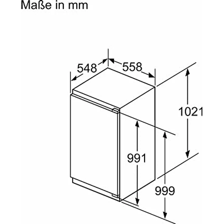 Bosch KIR31ADD1 Kühlschrank, Einbau, Energieklasse D – Bild 4