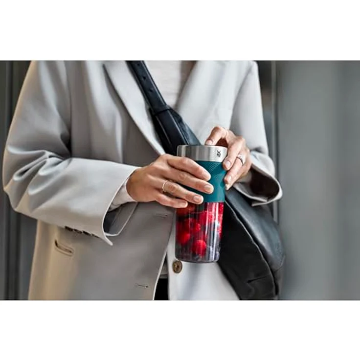 WMF KÜCHENminis Mix on the Go, tragbarer Smoothie-Maker mit 300 ml Behälter, 20.000 U/min, wiederaufladbarer Akku, 50 W – Bild 17