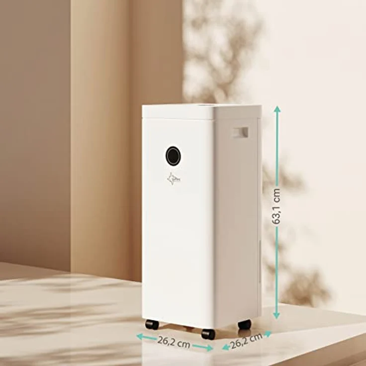 Suntec Wellness Luftentfeuchter DryFix 20 PRO [für Räume bis 150 M³ (~65 M²) , Entfeuchtungsleistung 20 L-Tag, inkl. Luftreinigungsfunktion + Wäschetrocknung, Max. 370 W] – Bild 11