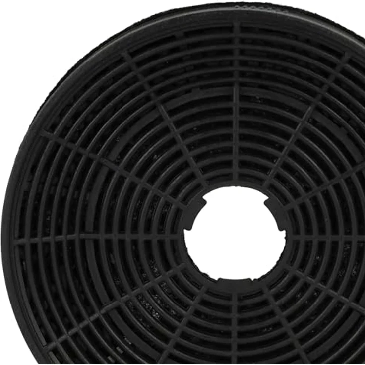 vhbw 4x Aktivkohlefilter kompatibel mit Jan Kolbe Multi65.2CN 101104203 Dunstabzugshaube - 16 cm, schwarz – Bild 5