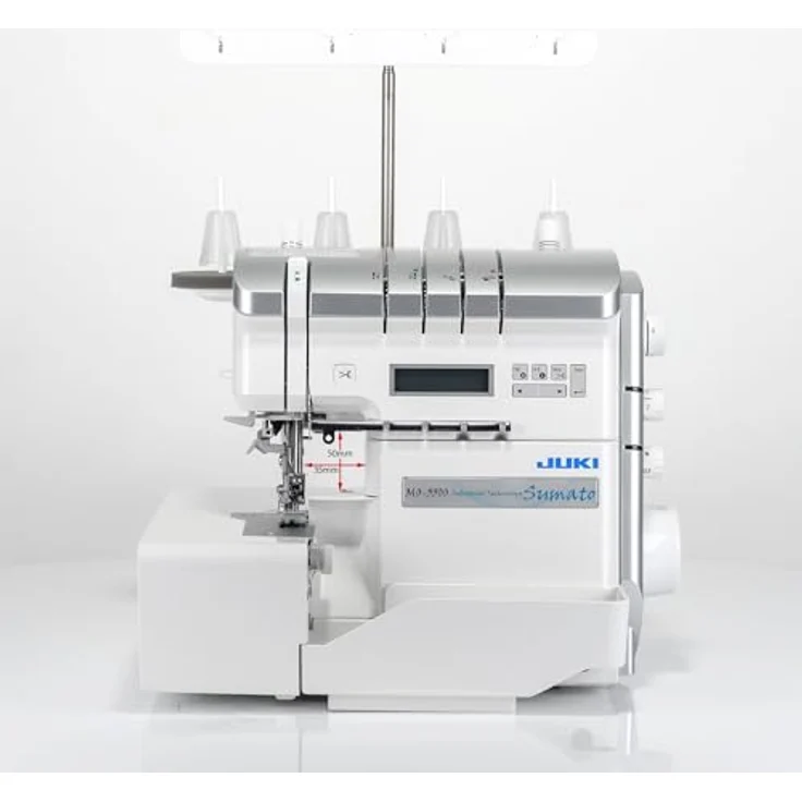 Juki MO-3500 Sumato, Overlock-Nähmaschine mit automatischer Fadenspannung und Fadenschneider – Bild 3