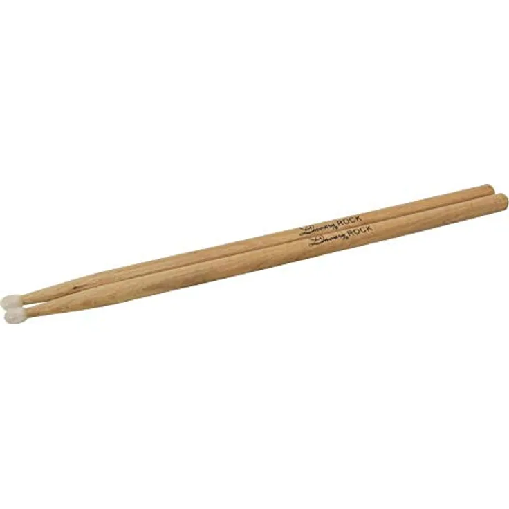 DIMAVERY DDS-Rock Drumsticks, Eiche, NT | Hochwertige Drumsticks mit Nylon Kopf