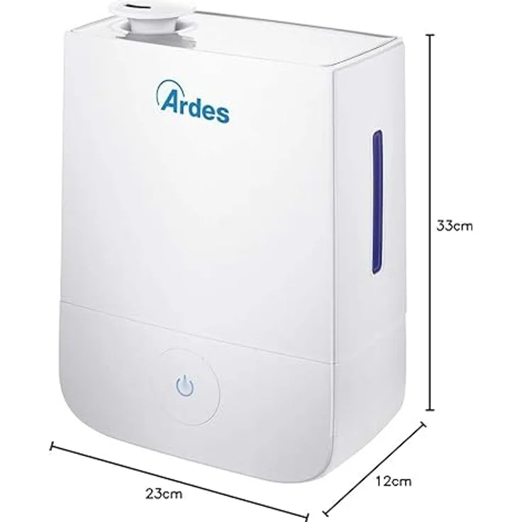 Ardes Nebulo - Luftbefeuchter (30 W, AC, 220-240 V, 50-60 Hz, 230 mm, 120 mm) – Bild 9