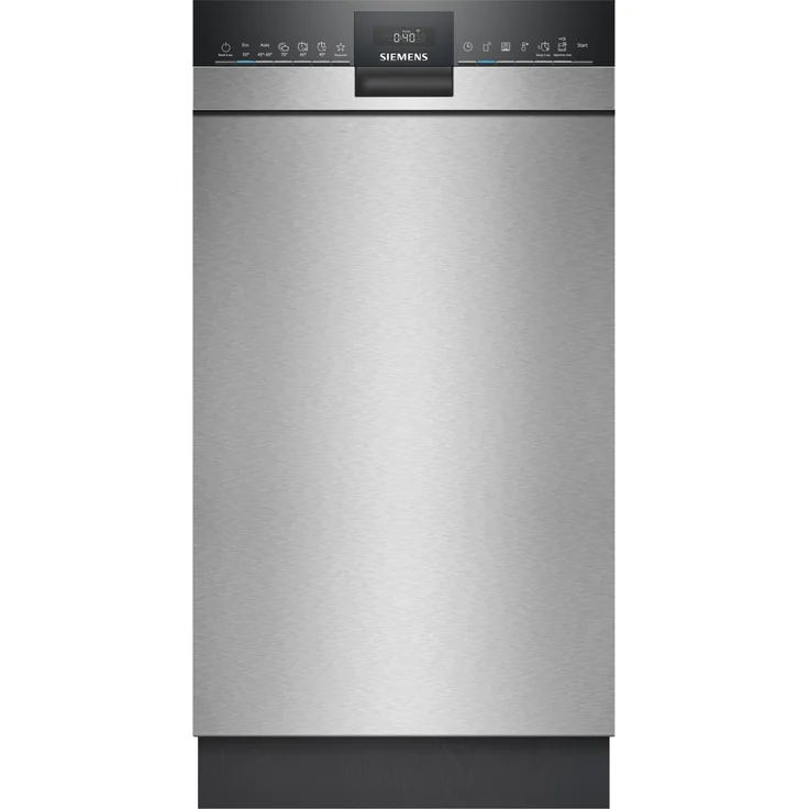 Siemens SR43ES25ME Unterbau-Geschirrspüler, 45 cm, 10 Gedecke, 6 Programme, Hygienefunktion, Besteckschublade, energieeffizient Klasse B