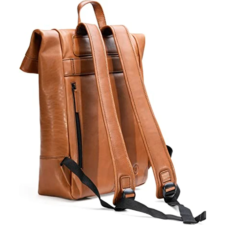 Farmhood Daypack Memphis, Leder-Rucksack mit Laptopfach und vielseitiger Innenausstattung – Bild 4