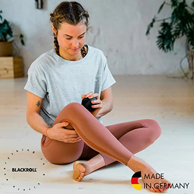 Blackroll Faszientool-Set Trigger, Massagegerät mit spitzem Aufsatz, schwarz – Bild 7