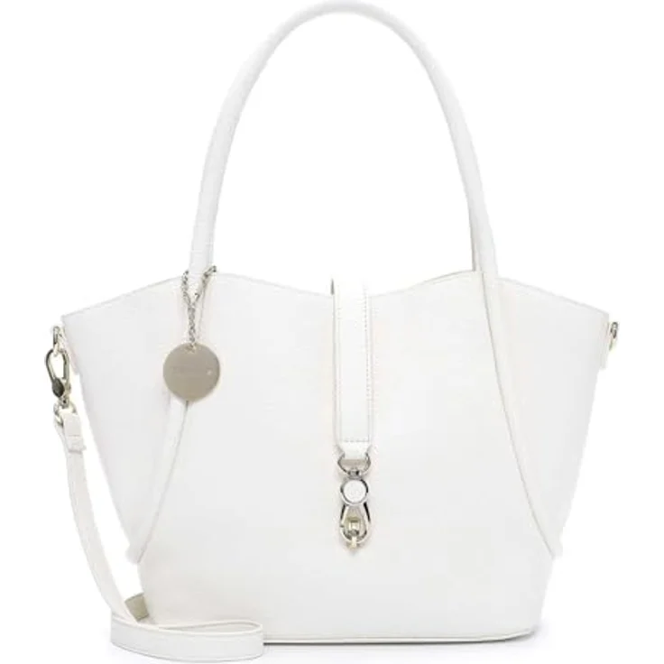 Tamaris TAS Fenja Shopper, Feinsynthetik mit Schloss, Bag in Bag, schwarz – Bild 2