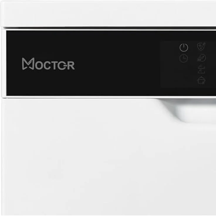 MOCTOR DW70014AW Geschirrspüler freistehend, 14 Gedecke, Aquastop, WiFi, Weiß – Bild 2