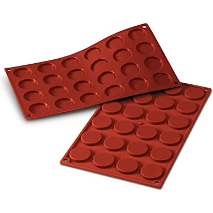Silikomart 20.030.00.0060 SF 030 FLORENTINS - SILICONE MOULD ø35 H 5 MM – Bild 2