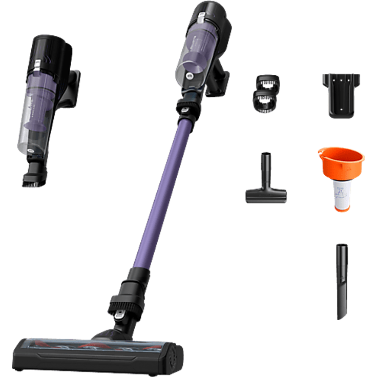 ROWENTA RH5A32 X-Pert 5.80, Akkustaubsauger mit 150 Watt, 40 Minuten Laufzeit und Digital Control System