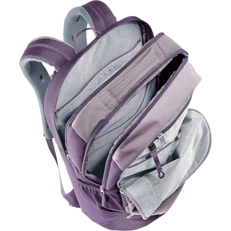 Deuter Giga, Freizeit-/Laptoprucksack mit gepolstertem Laptop- und Tabletfach, lavender-purple – Bild 9