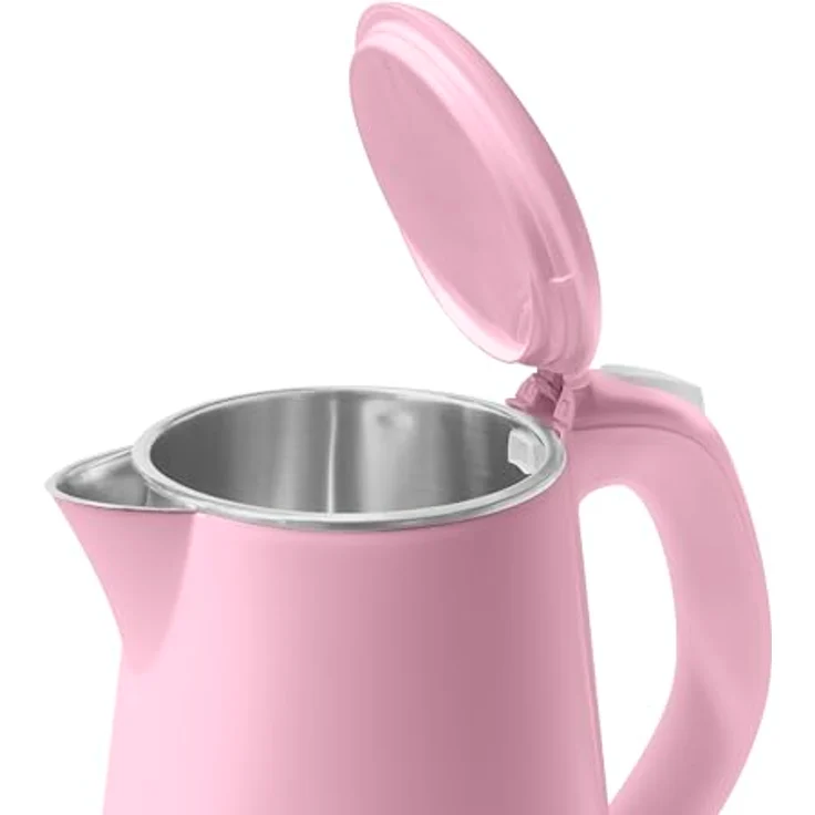 DMS DW-2 Wasserkocher 1,7L | 2200W, BPA-frei, kabellos, automatisch abschaltend, rosa – Bild 3