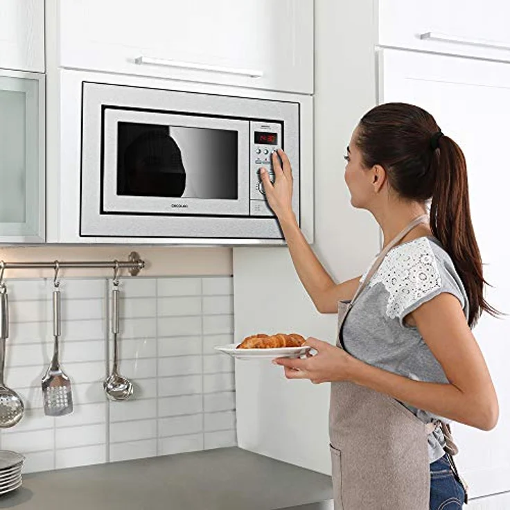 Cecotec Grandheat 2500 Built-IN STEEL, Mikrowelle mit Grill, Einbaugerät, 01390 – Bild 4