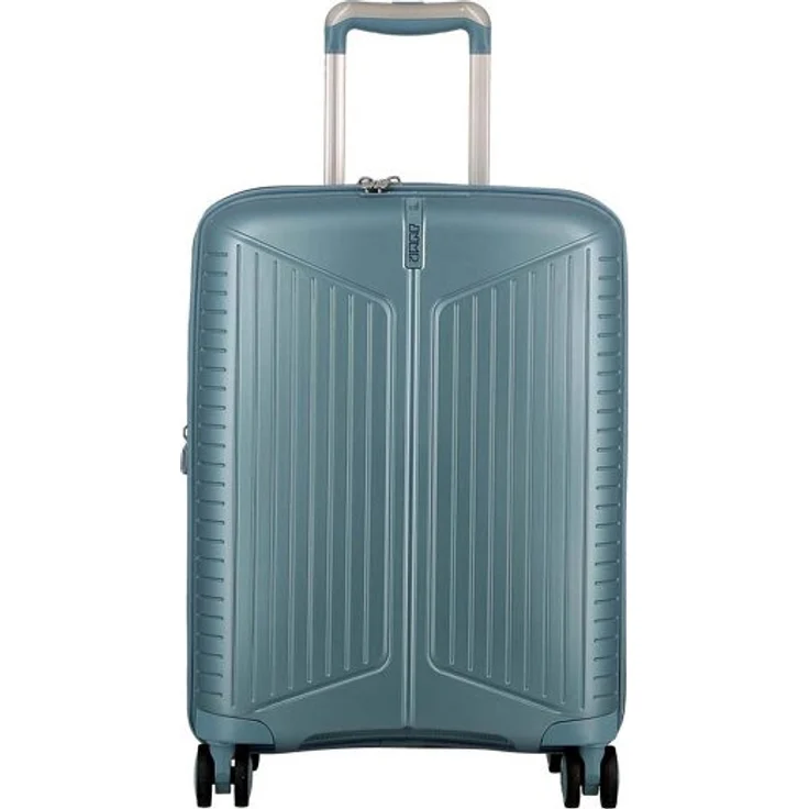 Jump Evae Ultra-Light, Kabinentrolley 55 cm, 4 Rollen, blau, 100% Polypropylen