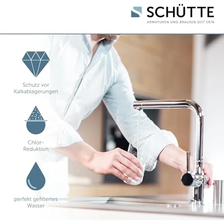 Schütte BWT Ersatzfilter für Aquastar Pro, Premium-Marken-Filter mit fortschrittlicher Filterungstechnologie, weiß – Bild 5