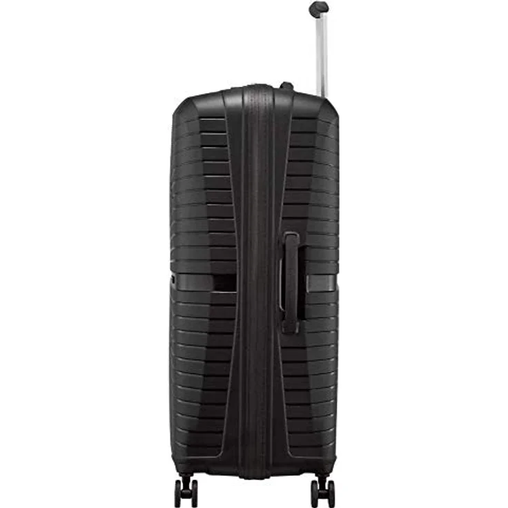 American Tourister® Hartschalen-Trolley AIRCONIC 77, 4 Rollen, Reisekoffer Aufgabegepäck Koffer für Flugreisen TSA-Zahlenschloss, Onyx Black – Bild 3