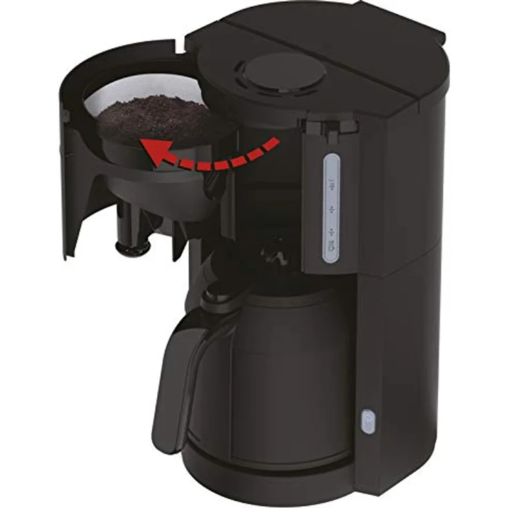 Krups KM303810 ProAroma Thermo-Filterkaffeemaschine F312 (800 Watt, für 10-15 Tassen Kaffee) schwarz – Bild 6