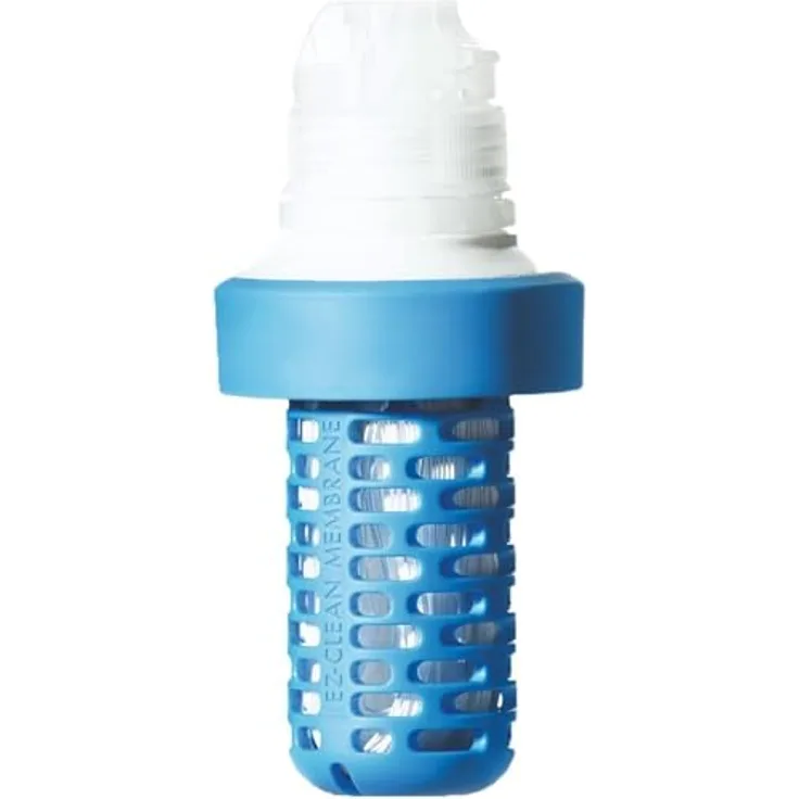 Katadyn Befree Wasserfilter, hohe Durchlaufmenge von 2 Litern/Minute, Blau, One Size