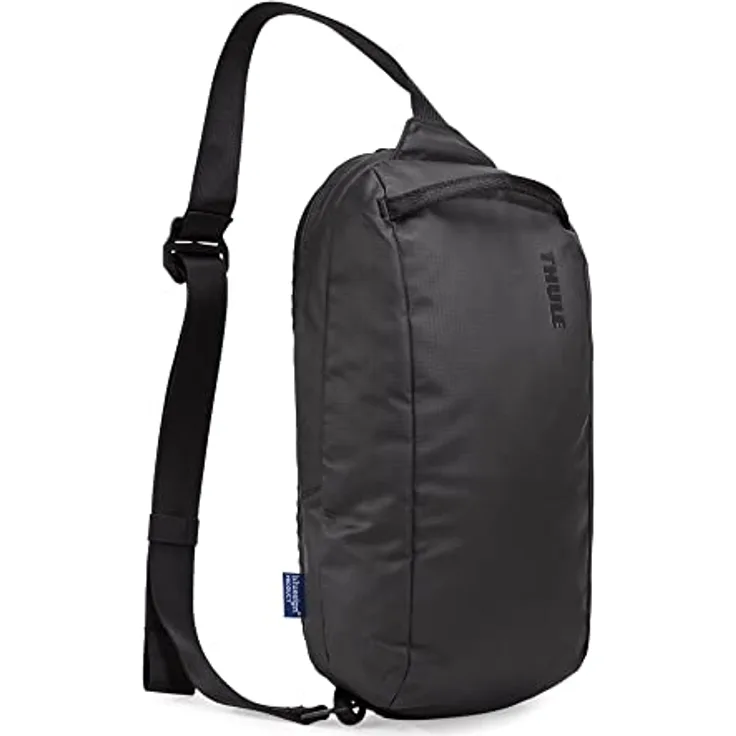 Thule Tact Umhängetasche, 37,5 cm, schwarz, aus 100% Nylon, kompakte Reisetasche