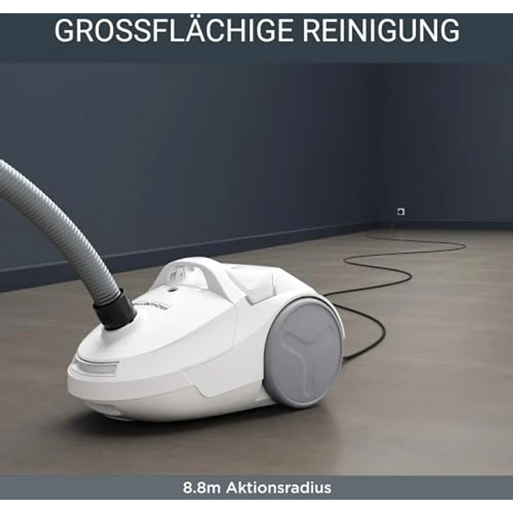 Rowenta RO3927EA Bodenstaubsauger mit Beutel, weiß – Bild 4