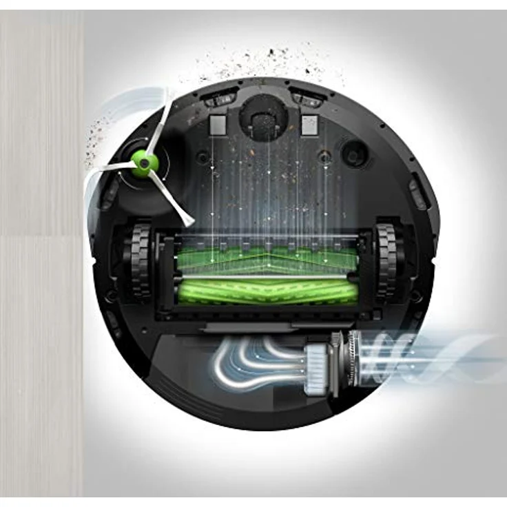 iRobot Roomba i3+ Saugroboter mit Absaugstation, 75 min Akkubetrieb, grau – Bild 4