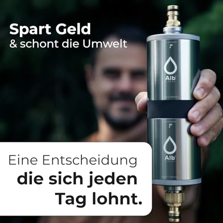 Blaufaktor Alb Filter FUSION Active+Nano Untertisch-Set, Doppelstufen-Trinkwasserfilter mit Schnellkupplung und Edelstahlgehäuse – Bild 7