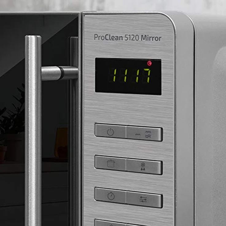 Cecotec 1533 Mikrowelle mit Grill, Standgerät, 20 Liter Garraum, 700 Watt, silber – Bild 5