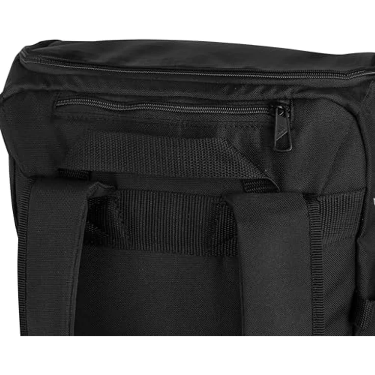 adidas Performance Sportrucksack BackPack Combat Sports, 30L, schwarz/weiß mit Seitentasche für Wasserflaschen und gepolstertem Laptopfach – Bild 7