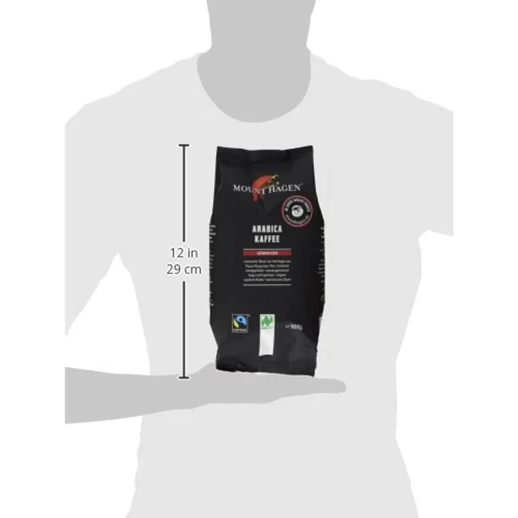 Mount Hagen Röstkaffee gemahlen FairTrade, Naturland (1 x 500 g) - Bio – Bild 6
