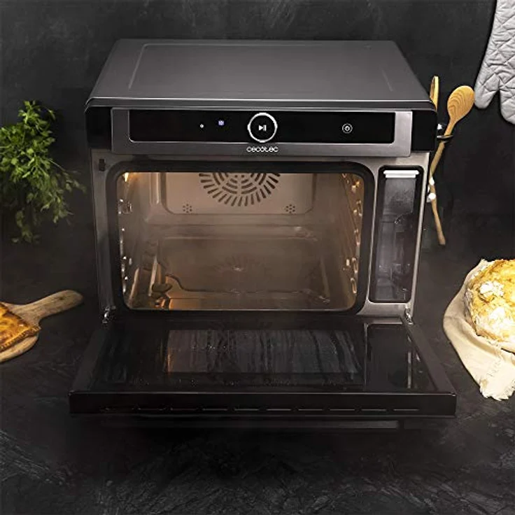 Cecotec Bake&Steam 4000 Combi Gyro, 3-in-1 Dampfofen mit 2400W, 40 Liter, 7 Funktionen, Selbstreinigung – Bild 4