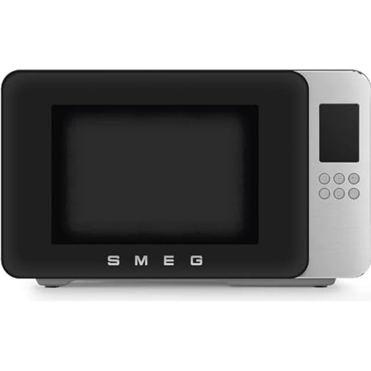 Smeg MOC01BLMEU Kombi-Mikrowelle mit Grill, 4 Garfunktionen, 18 Automatikprogramme, matte schwarze Oberfläche, Inverter-Technologie – Bild 1