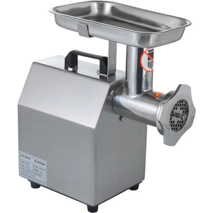 GastroHero Fleischwolf FWE, leistungsstarker Fleischwolf mit 220 kg/h, 1100 W, Edelstahl AISI 201 – Bild 9