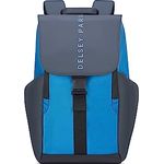 DELSEY PARIS - SECURFLAP - Weicher Rucksack - 45x31x14 cm - 21 Liter - S - Marineblau