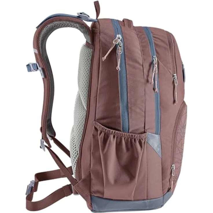 Deuter Cotogy, Freizeitrucksack für Schule und Freizeit, ergonomisch mit 100% recyceltem PET, ashrose-ink – Bild 3