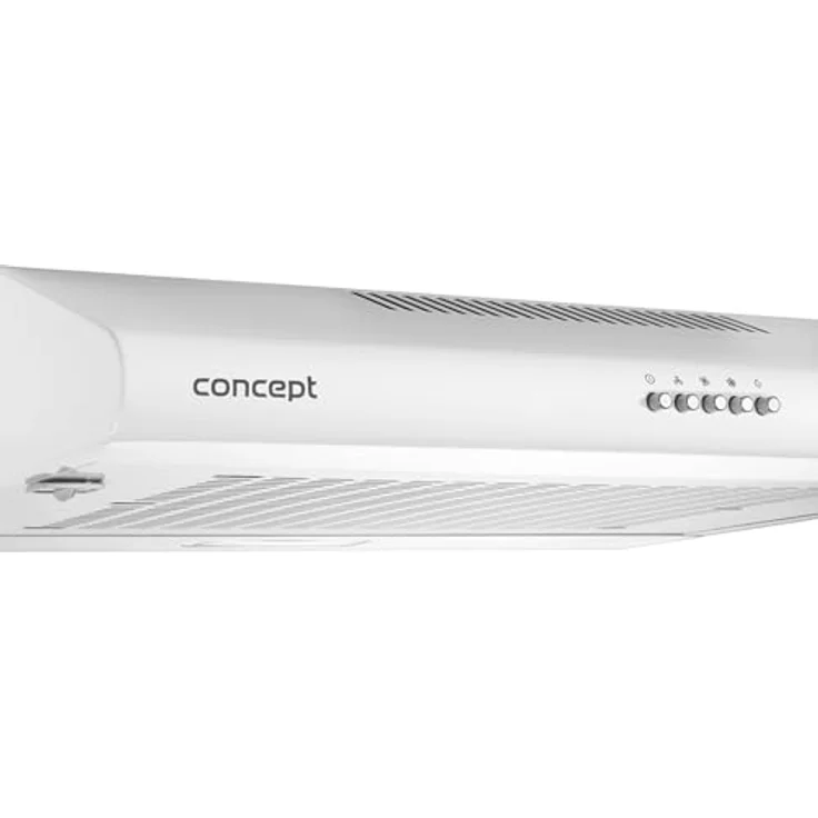 Concept OPP1360wh Weiße Unterbau-Dunstabzugshaube 60cm mit 200 m3/h Luftabsaugung – Bild 2